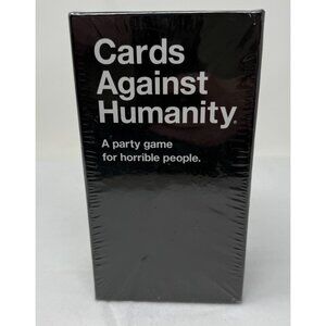 Cards Against Humanity Party Game Adults Ages 17+ New Sealed Black Box Edition